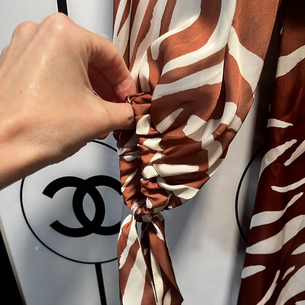 ASOS zebra maxi dress - Picture 3 of 6